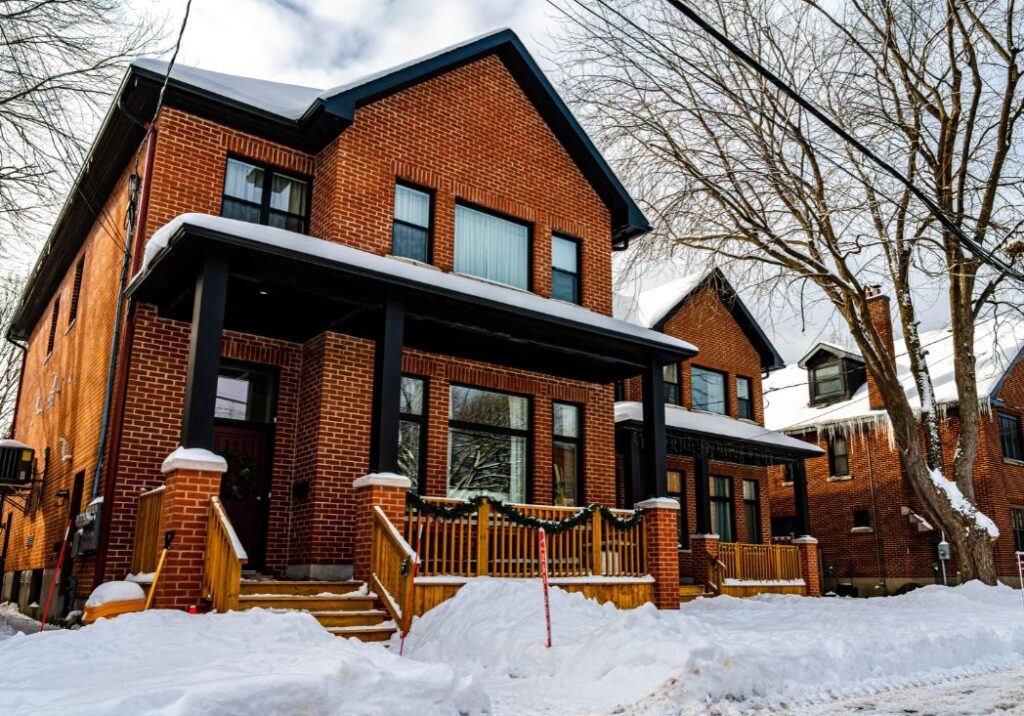 Eight-unit infill development at 189 Stanley Avenue in Ottawa’s New Edinburgh Heritage Conservation District.